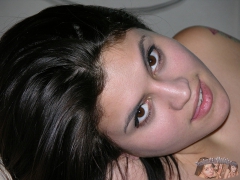 Hot Brunette Handjob And Nude Modeling