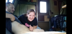 Ex girlfriend sucking the dick