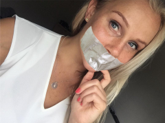 anni harjunen tape gagged