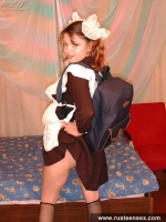 Teen redhead various insertions