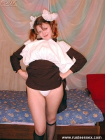 Teen redhead various insertions