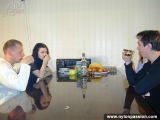 Pantyhose foursome orgy of blonde and brunette girls