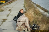 Teen walking and pissing outdoor