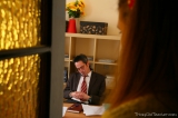Teacher with a big