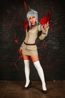 Scanty and Kneesocks cosplay