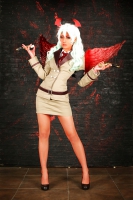 Scanty and Kneesocks cosplay