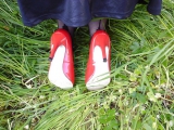 Red Heels and Green Grass