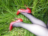 Red Heels and Green Grass