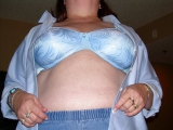 BBW wife panties bra tits pussy ass