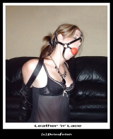 Gagged pleasure