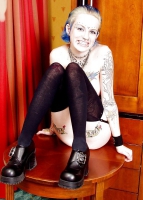 Teen with tatoo and piercing fetish - N. C.