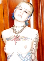 Teen with tatoo and piercing fetish - N. C.