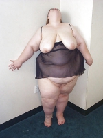 Sweet fat woman