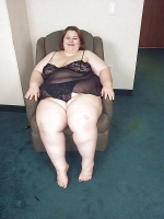 Sweet fat woman