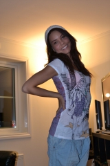 Sexy young brunette