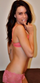 Sexy young brunette