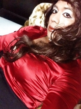 Lexi and her satin