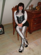 Shining patyhose
