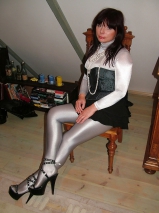 Shining patyhose