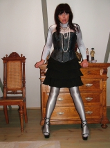 Shining patyhose
