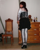 Shining patyhose