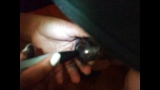 Little White Cock Colored Black