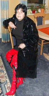 PVC boot leather latex 6