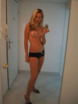 Selfshot sexy blond from russia
