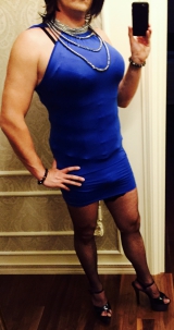 my blue dress