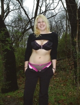 Blondes big boobs girl