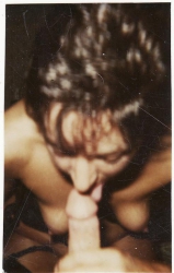 Vintage Polaroid Blowjob Queen Brenda from Bangor Maine