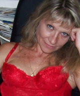 sexy slutty milf linda in red lingerie