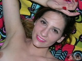 Italian Amateur Babe Laughing While Showing Her Butthole