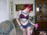 Tattooed Metalhead Babe