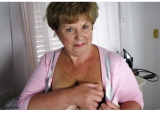 whore wife deb gets her natural tits out