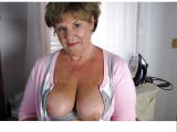 whore wife deb gets her natural tits out