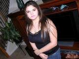 Chubby Teen Spreads Ass