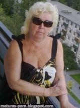 Sexy russian granny in bikini