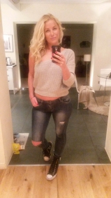 Before and after our wedding day - Milf fiancee takes nude s