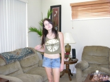 Young Brunette Babe - Luna Teen Model