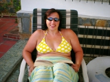 SILF holly harris on holiday