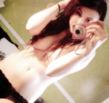 Naked hipster teen - nude selfie gallery