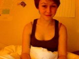 Pixie webcam teen naked selfies - redhead student nude web c