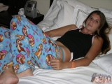 TEEN PAJAMA HAIRY PUSSY