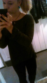 Busty and blonde naked british teen - amateur selfie taker g