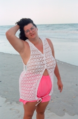 Slut wife nude public outdoors beach camping