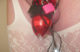chastity cage fox tail but plug sex toy