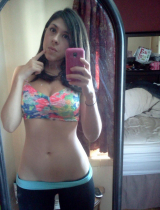 USA woman boobs pussy selfie