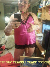 Travis Causey(DeSoto,No)Loves Crossdressing and COCKS!!