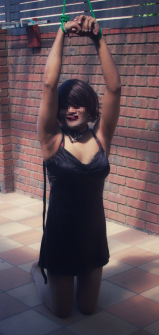 Sissy Faggot Slave Anisha on Display Ready for Use!